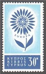 Cyprus Scott 245 Mint
